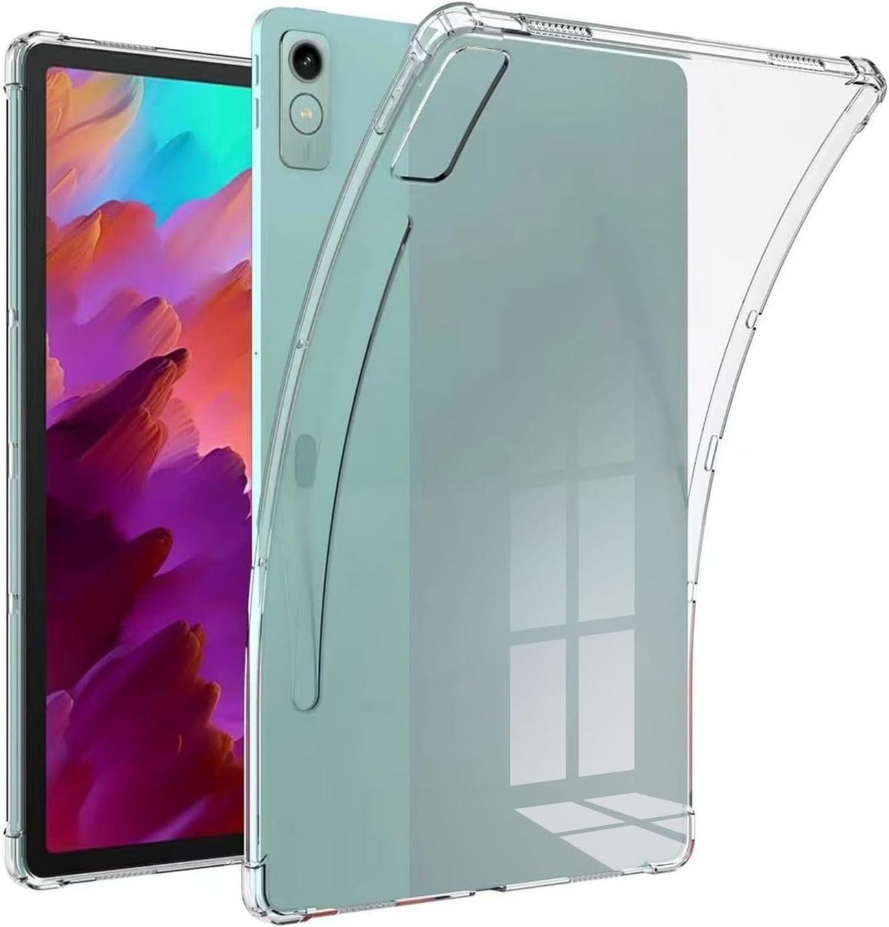 Covers & Borse: Hülle/Case Tablet Lenovo Tab P12 Transparent – Usato da Lausanne venduto da gigalabs 1
