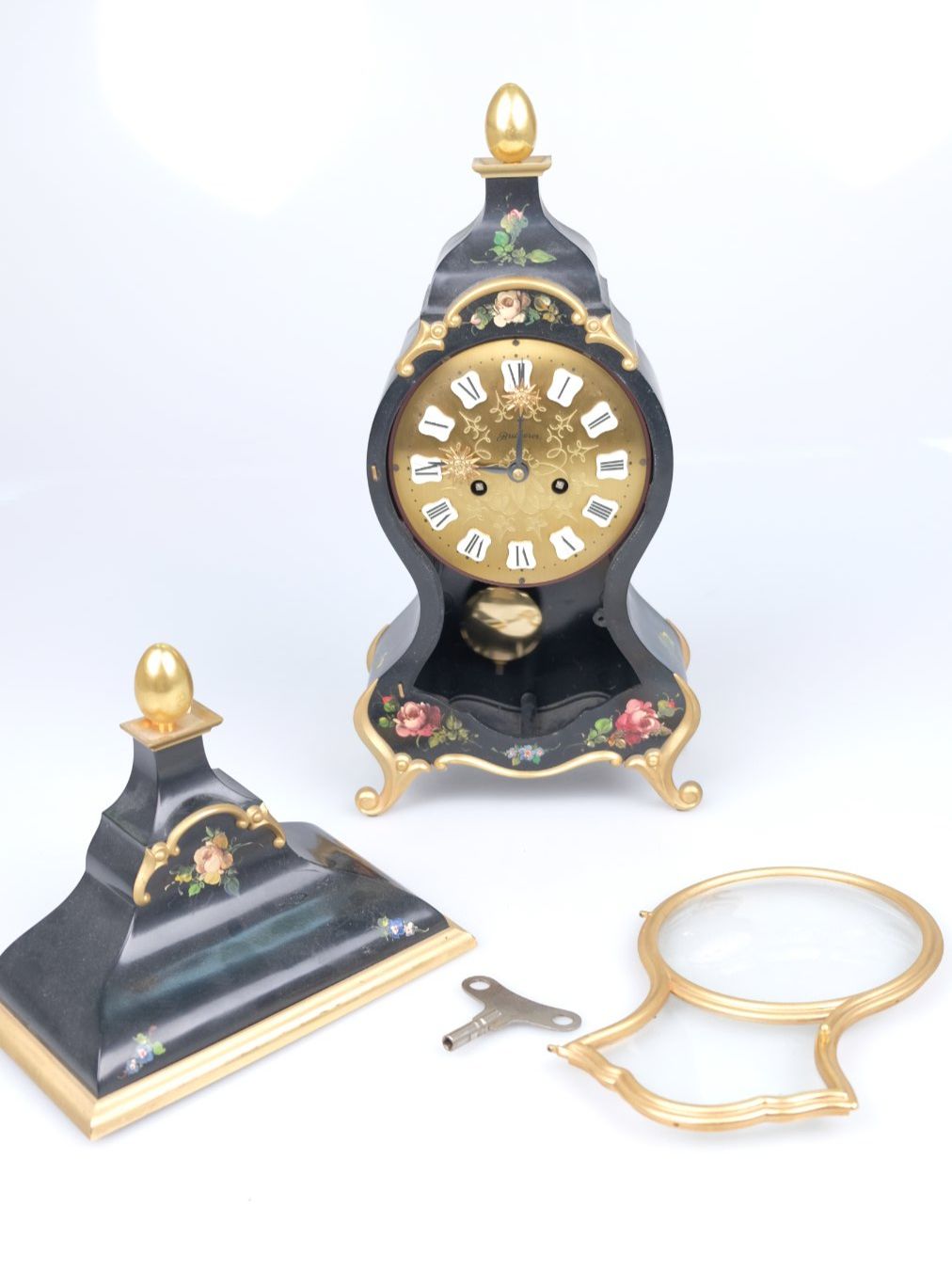Bucherer Stand- & Wanduhren: Bucherer - Neuenburger Pendule - Tischuhr – Gebraucht aus Volketswil von brockipfannenstil