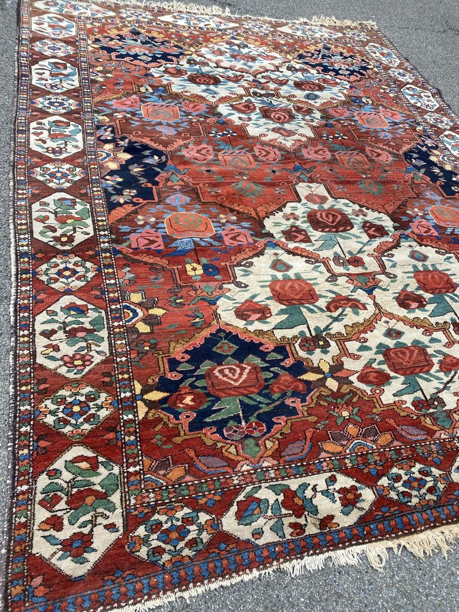 Tappeti: Antike Perser Teppich Bakhtiar – Usato da Männedorf venduto da Adamiat 5
