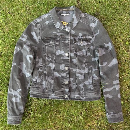 Street One Denim Jacket Camouflage