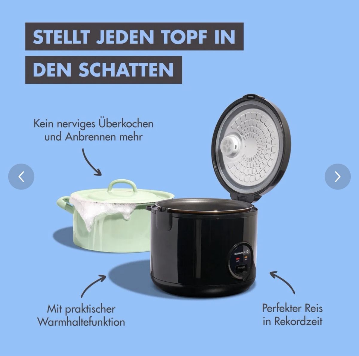 Elettrodomestici da cucina: Reiskocher 1.2liter  – Usato da Emmenbrücke venduto da streetfighter27 7