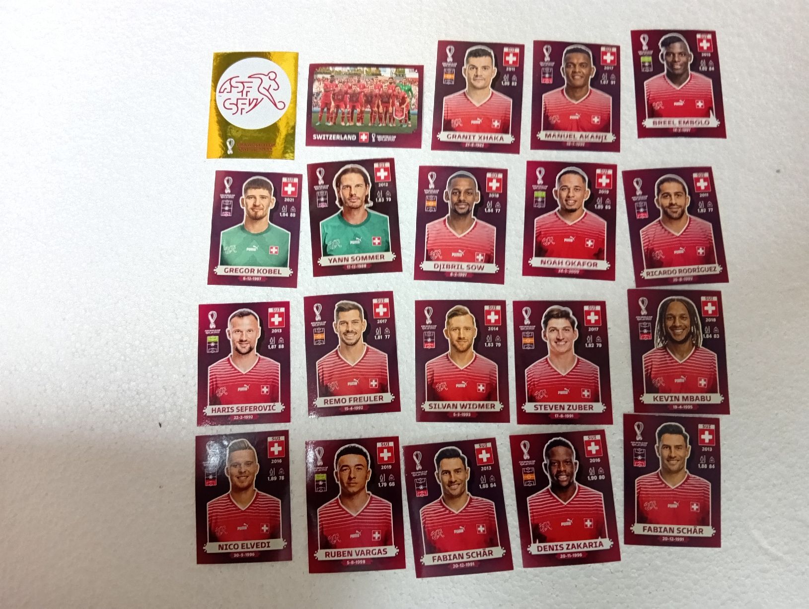 Panini Cartes à collectionner: Panini Oryx Edition Qatar 2022, Schweiz – Neuf (Voir description) à Bodio TI par djsep61