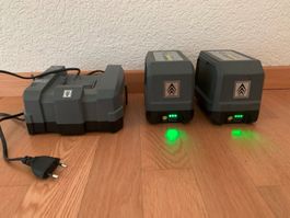 Ladegerät inkl. 2 Akku Typ Bp 750 Lithium-Ion