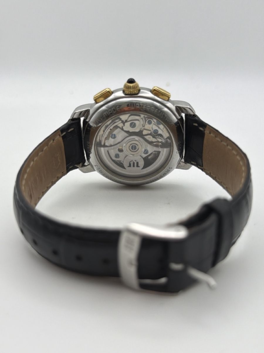 Maurice Lacroix Montres: Maurice Lacroix Masterpiece Chronograph Automatic Ref. 67413 – D'occasion à zürich par bijouteriegossauer 5