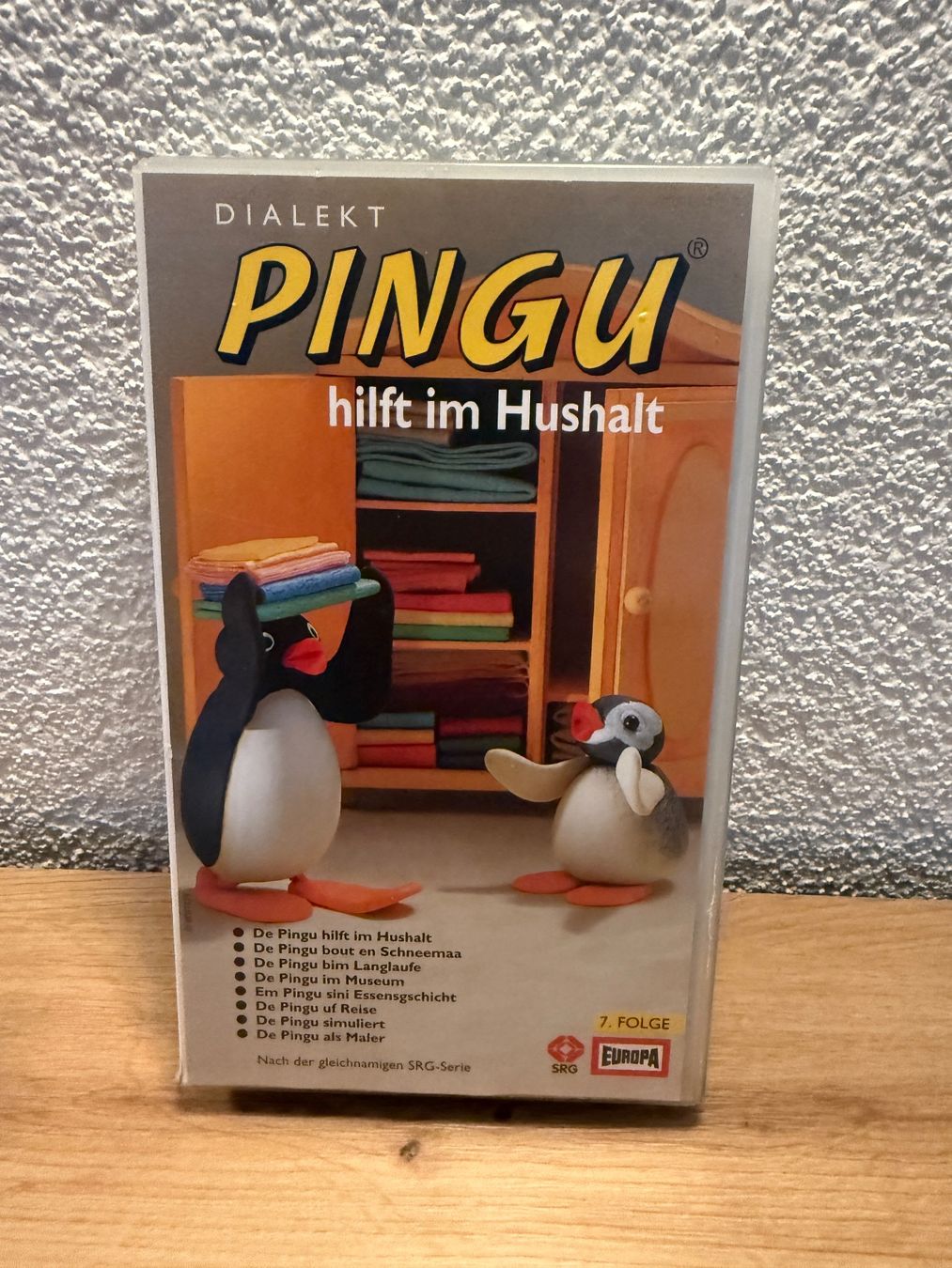 Tutti i VHS: VHS Pingu hilft im Hushalt – Usato da Steffisburg venduto da Copy22