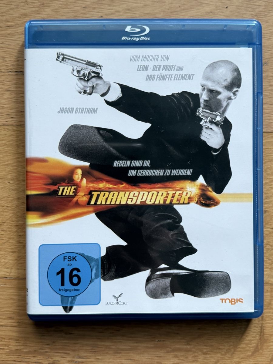 Tous les DVDs: The Transporter - Blu-ray Jason Statham – D'occasion à Kölliken par nerdorado
