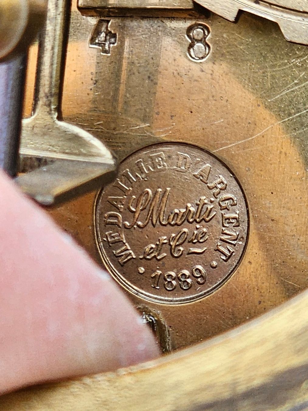 Orologi: Pedule Kaminuhr Louis XV ca1890 – Usato da Seedorf BE venduto da REWOLO 2