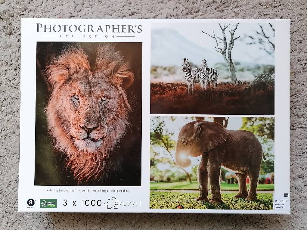 Puzzles: Puzzle Fotocollection 3x Neu – Neu und originalverpackt aus Aesch BL von desi1991