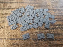lego 32028 lot de 50 pièces Dark Bluish Gray Plate,