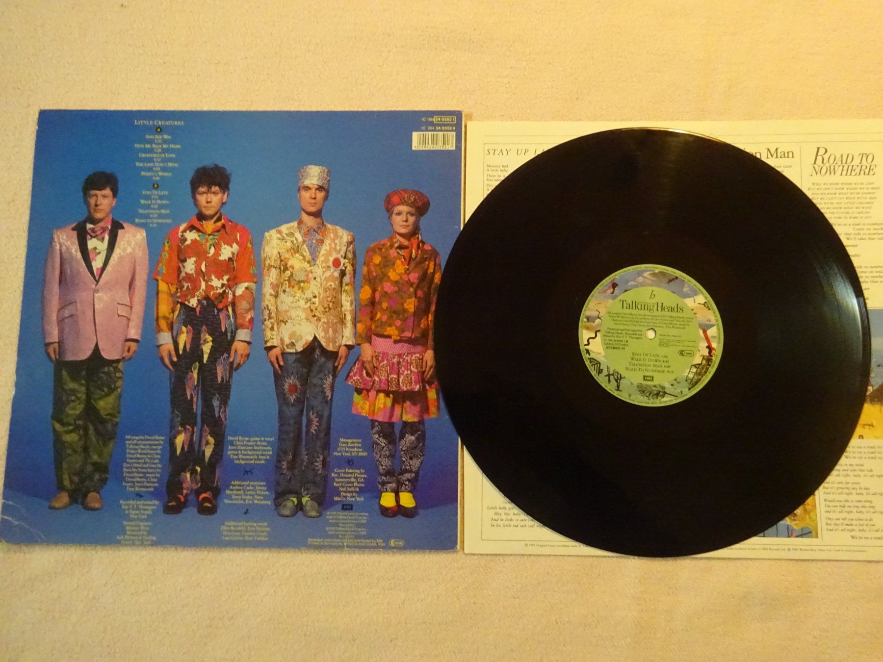 Dischi in vinile: TALKING HEADS ** LITTLE CREATURES ** EXCELLENT – Usato da Luzern venduto da xrayspex99 3