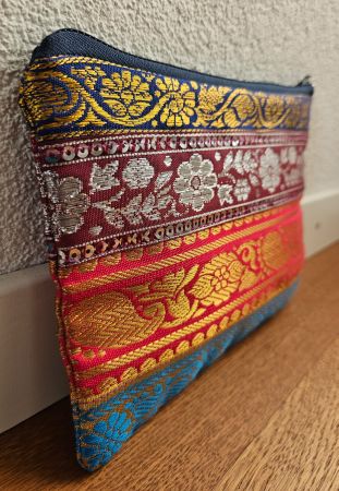 Täschli Necessaire Tasche Kulturbeutel Etui Indien Asia Goa