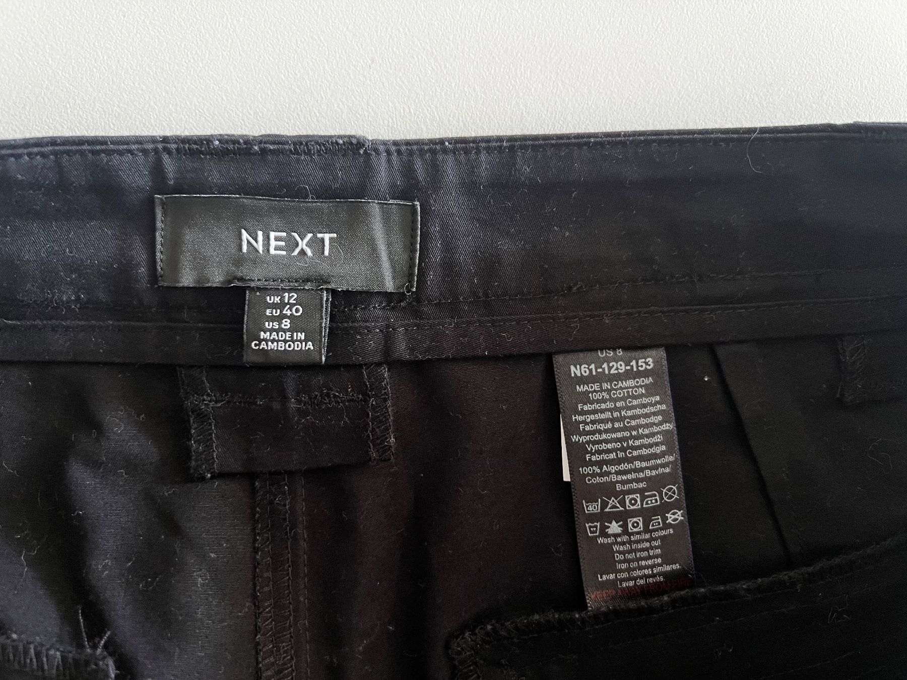 Next Gonne: NEXT Skort – Schwarz, 100% Baumwolle – Nuovo (secondo la descrizione) da Lenzburg venduto da impulsive-buyer 3