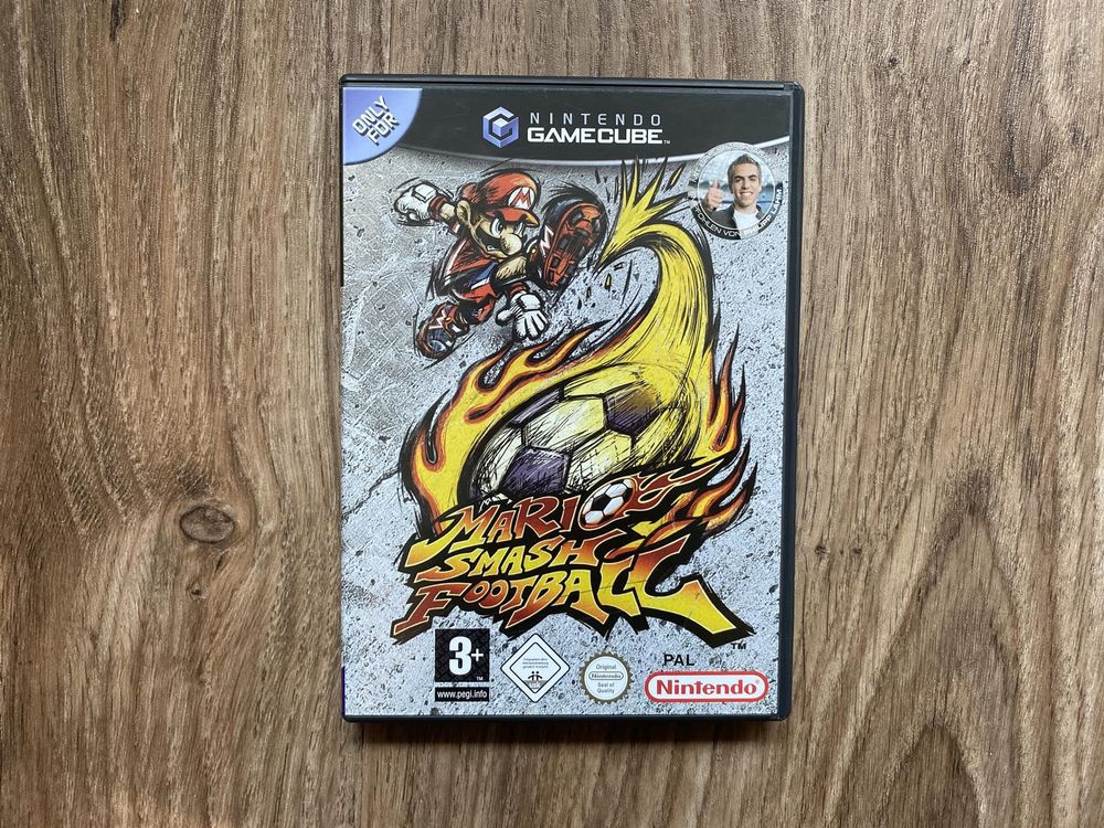 Boîte Vide Mario Smash Football GameCube Version FR - Sans Le Jeu