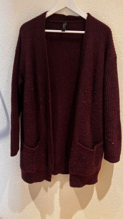 Marc Cain Strickjacke Bordeaux Grösse 3
