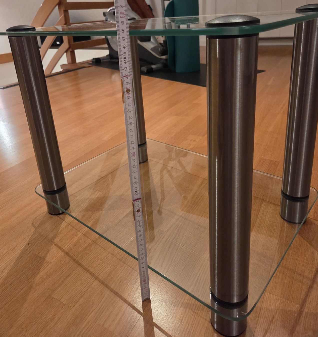 Tables: Glastisch Beistelltischli Salontisch Möbel – D'occasion à Klingnau par Groofty69 1
