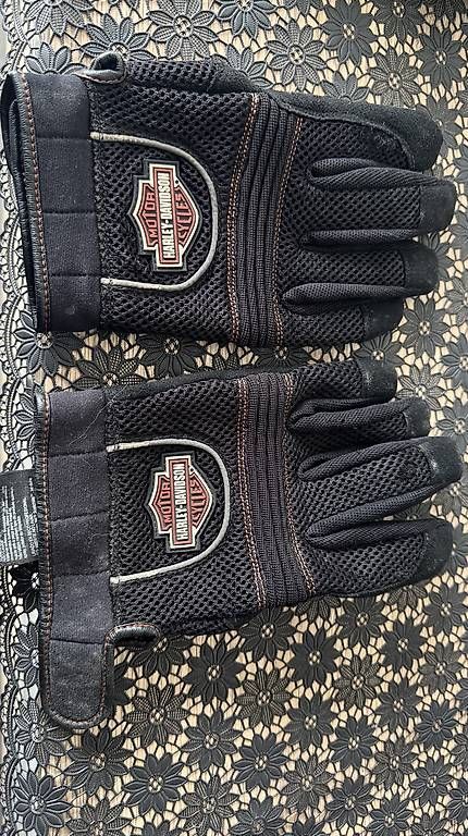 Handschuhe & Handstulpen: 2 Paar Harley Davidson Motorradhandschuhe – Gebraucht aus Beringen von Suni8 2