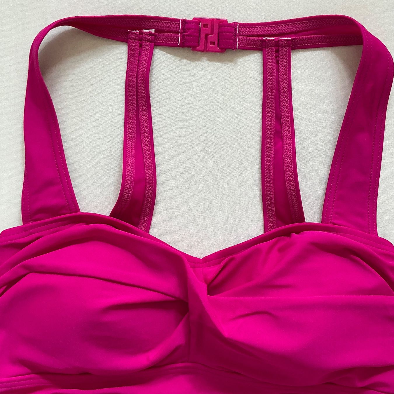 Lascana Costumi da bagno & Bikini: Lascana Badeanzug, Shaping-Effekt, Gr. 38B, rosa-blau – Usato da Cormondrèche venduto da fra_gn5t 9