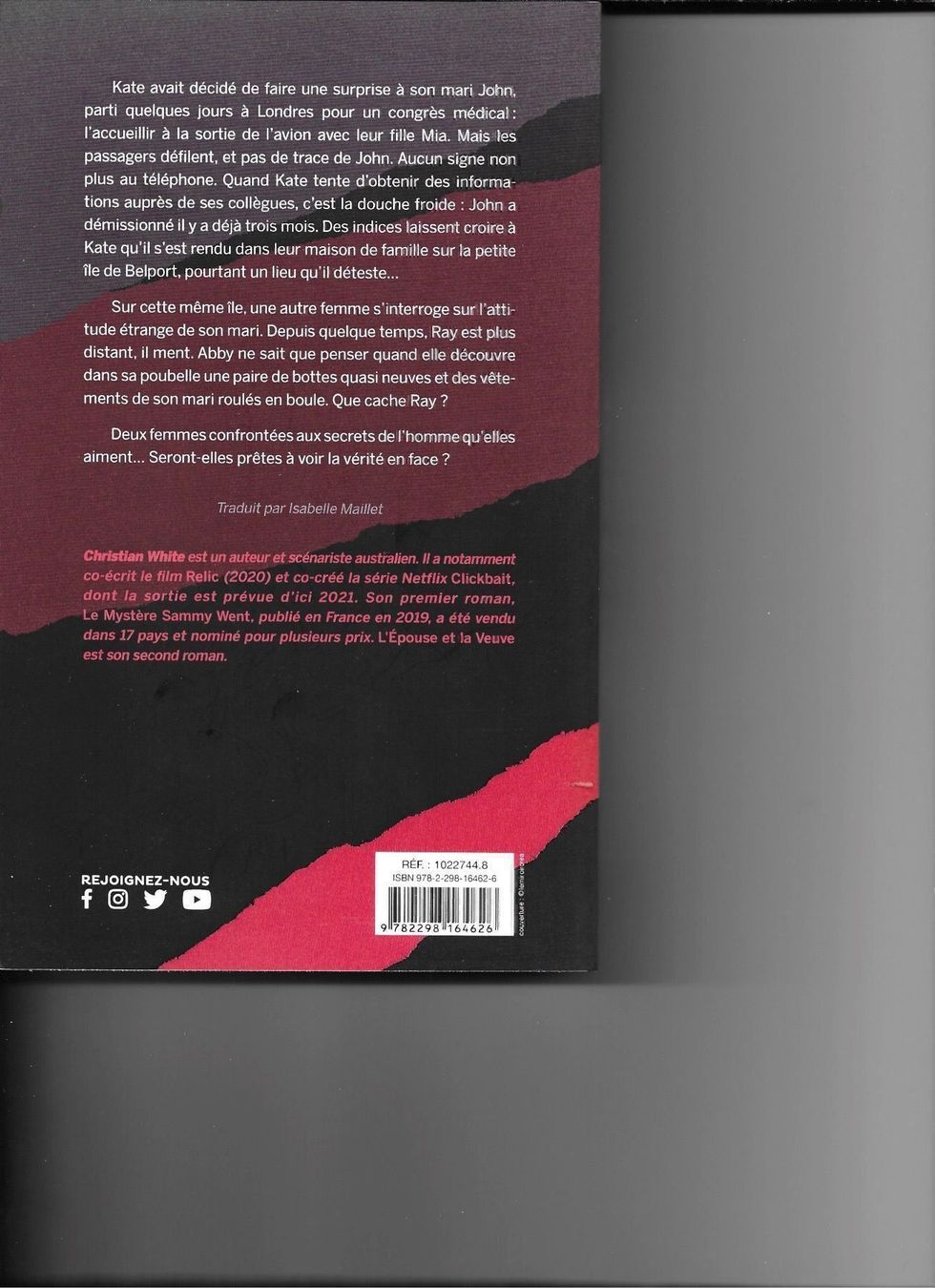 Libri: L 'EPOUSE ET LA VEUVE    Christian White – Nuovo (secondo la descrizione) da Yverdon-les-Bains venduto da Monique6