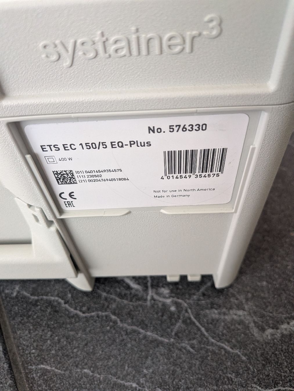 Festool Tutti gli attrezzi: Festool Systainer SYS3 M237 - leer – Usato da Hofstetten SO venduto da famburgert 1