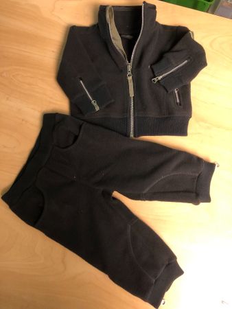 Neuer Baby Fleece 2-Teiler Gr.62