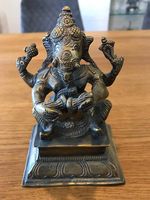 Ganesha Statue aus Metall