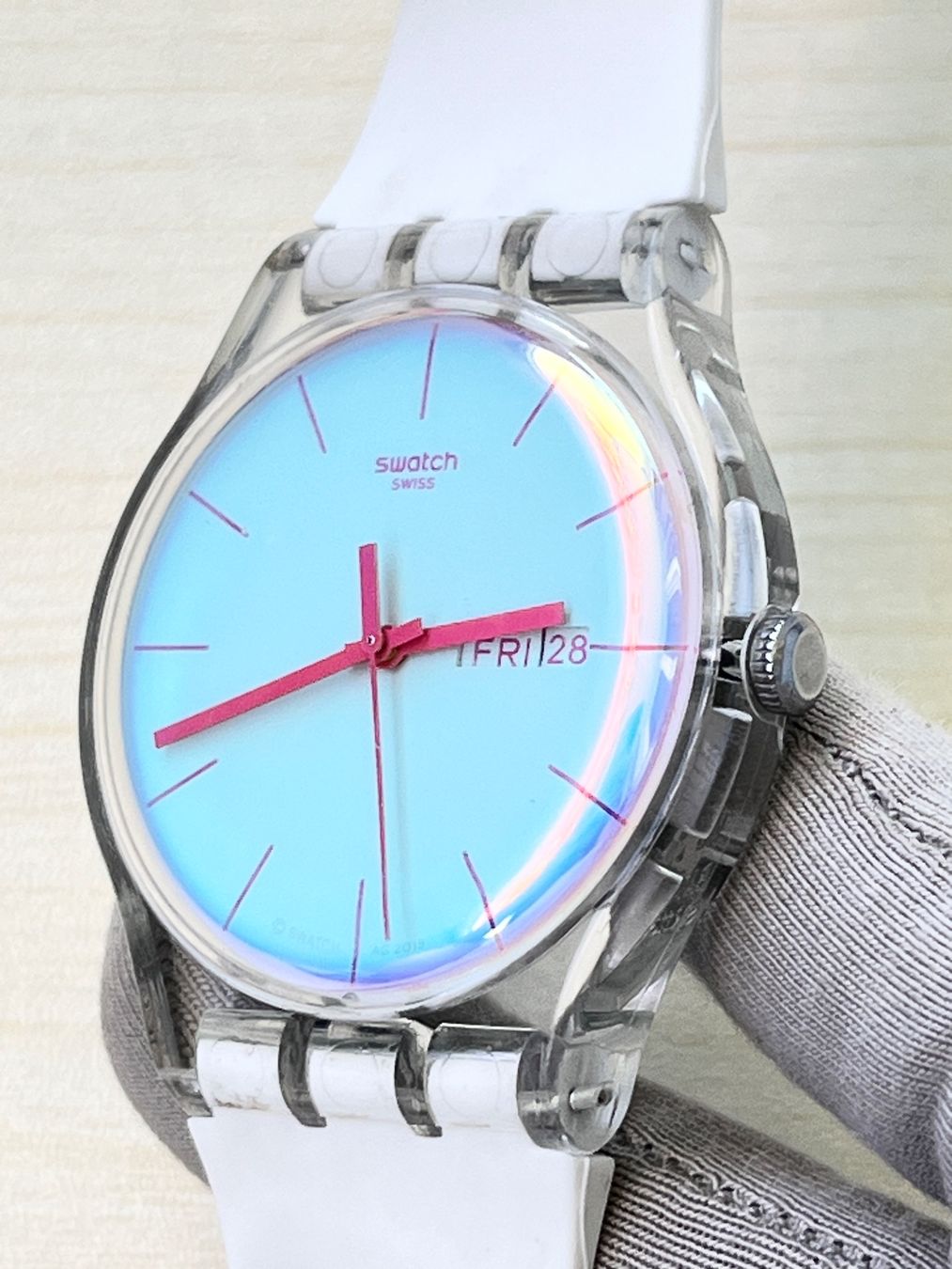 Swatch Orologi: Swatch Uhr, Sommer-Look! – Usato da Grenchen venduto da chththl 5