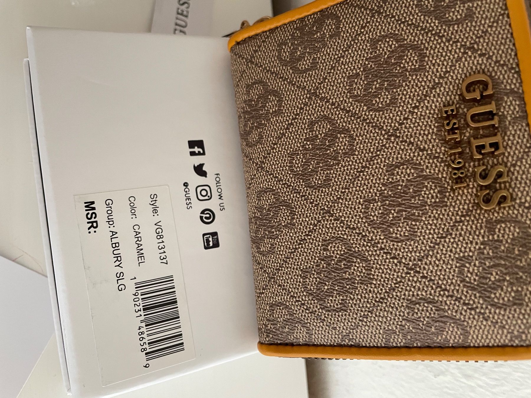Guess Portamonete: Geldbörse GUESS – Nuovo e nell'imballaggio originale da Frenkendorf venduto da Pinda4402 5