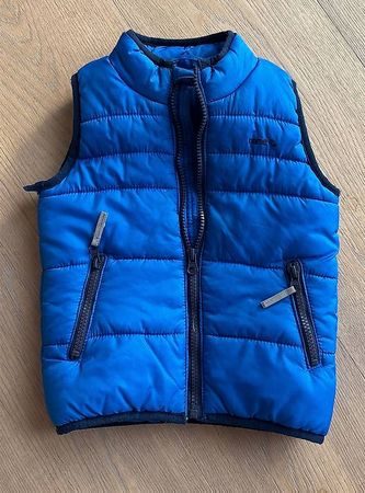Blaue Weste / Gilet, Grösse 92