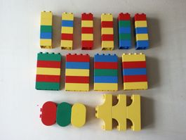 Verschiedene    Duplo   Steine