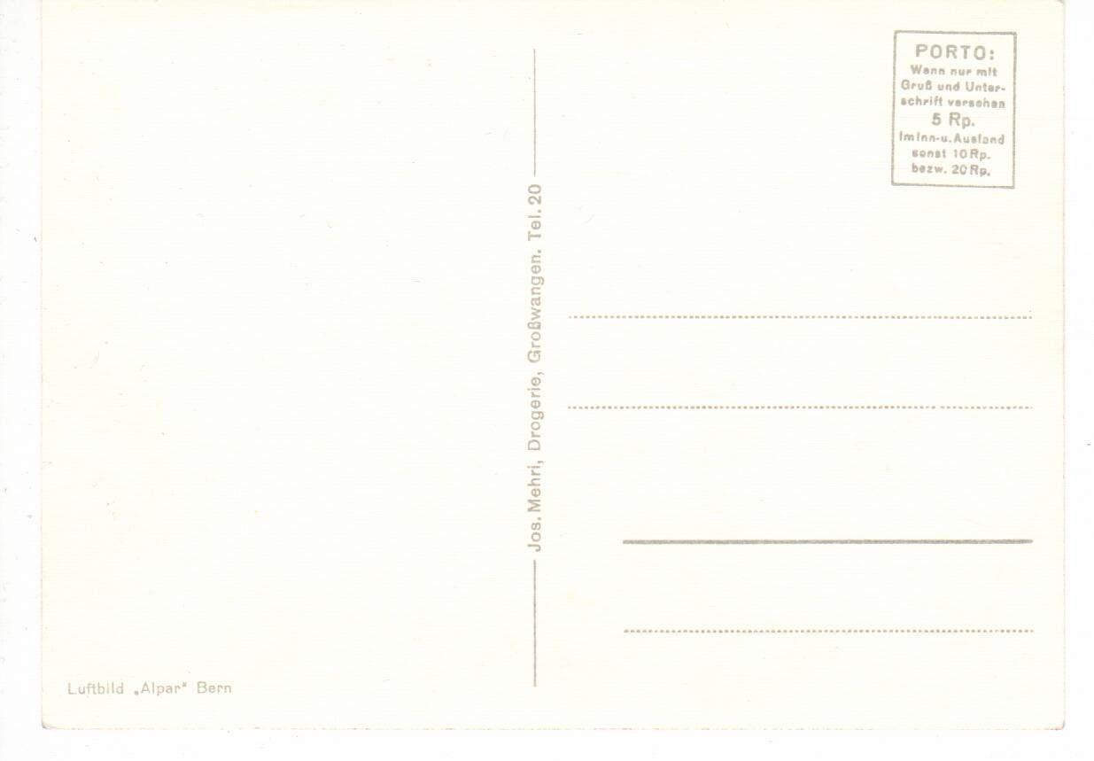 Cartoline postali: Grosswangen  Flugaufnahme – Usato da Wolhusen venduto da Curver9 1