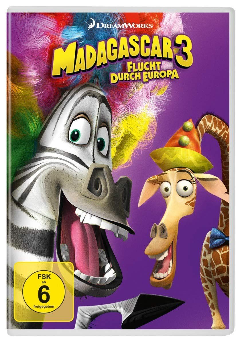 Alle DVDs: Madagascar 3 - Flucht durch Europa – Neu und originalverpackt aus Eschen von 33shaggy33