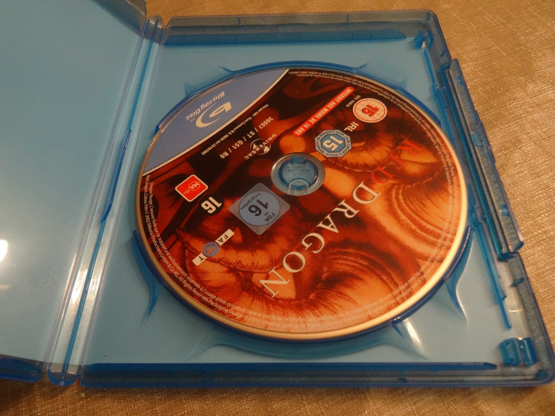 Tutti i DVDs: Roter Drache - BLU-RAY – Usato da Olten venduto da Disc-Verkauf 1