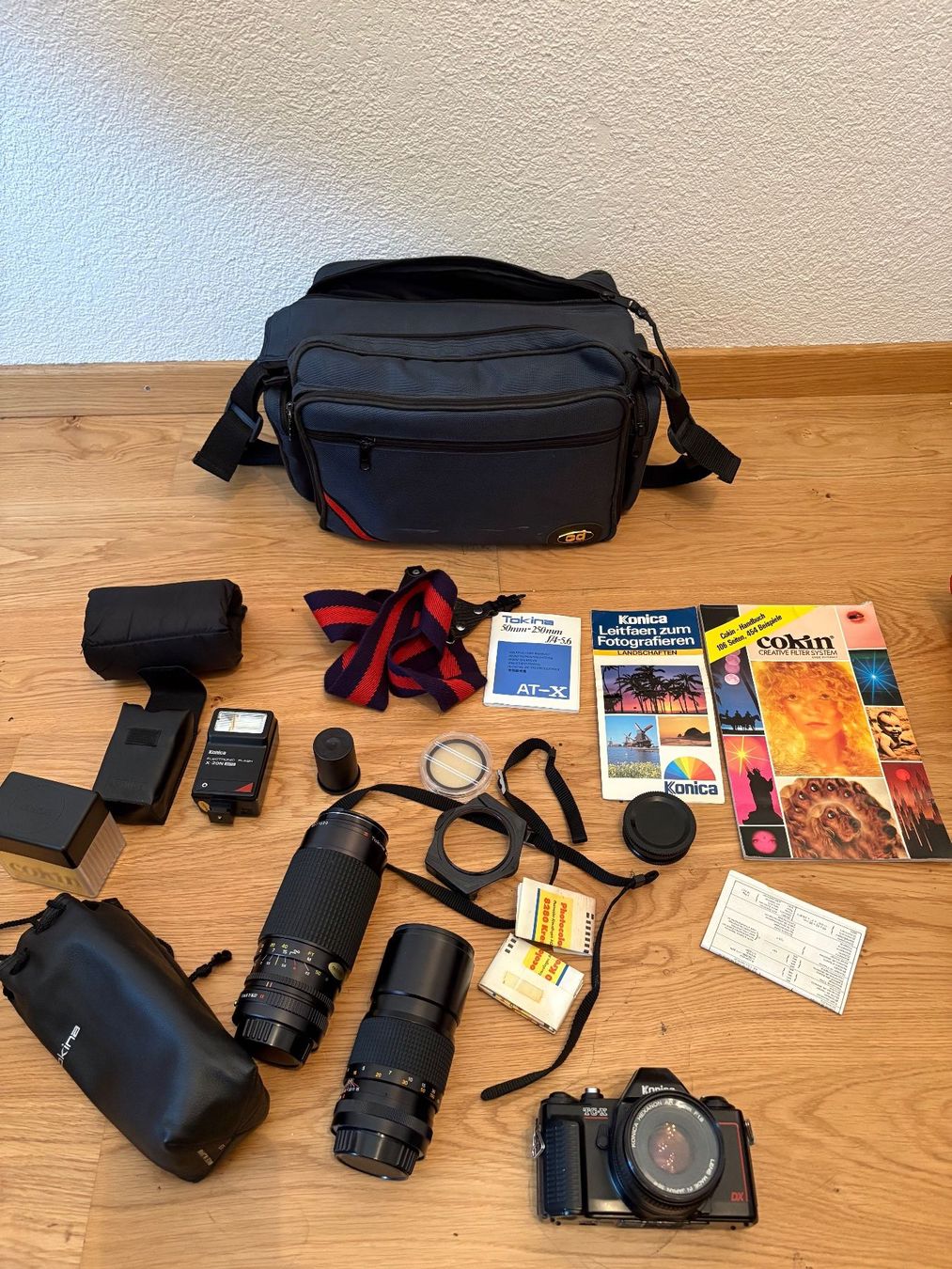 Konica Fotocamera: Konica TC-X Spiegelreflexkamera Set | 3 Objektive – Usato da Rheineck venduto da roh_b2yn