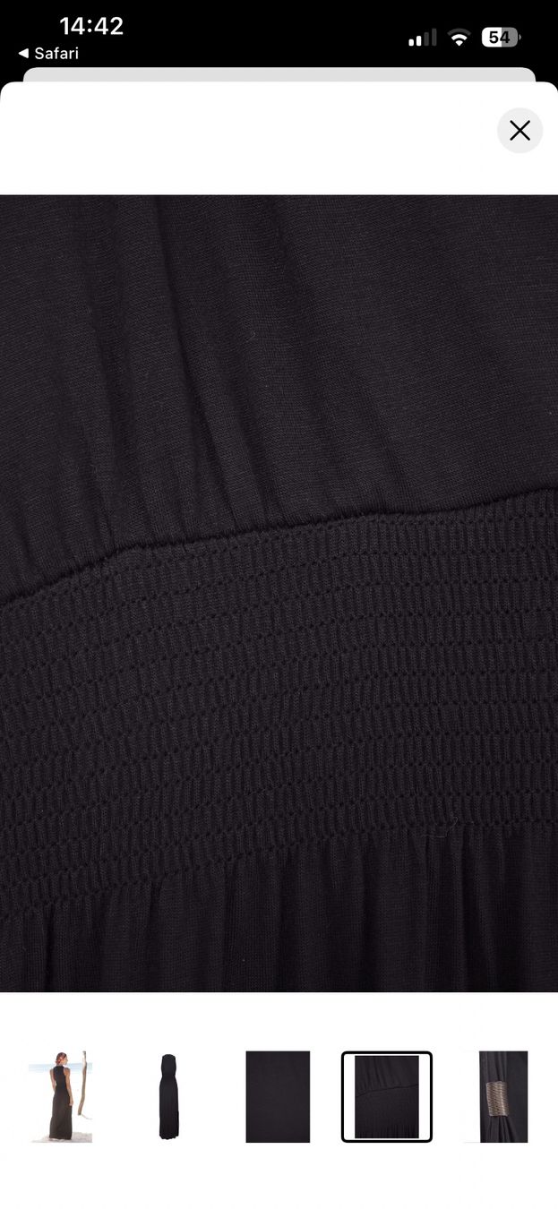 Lascana Kleider: Damen Maxikleid schwarz Grösse 34 – Gebraucht aus Sevelen von Glueckstreffer.62 3