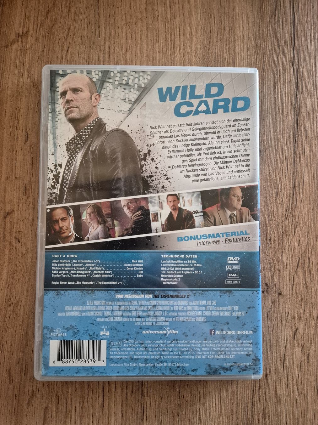 Tutti i DVDs: Wild Card DVD – Nuovo (secondo la descrizione) da Berneck venduto da jst_nk6y 1
