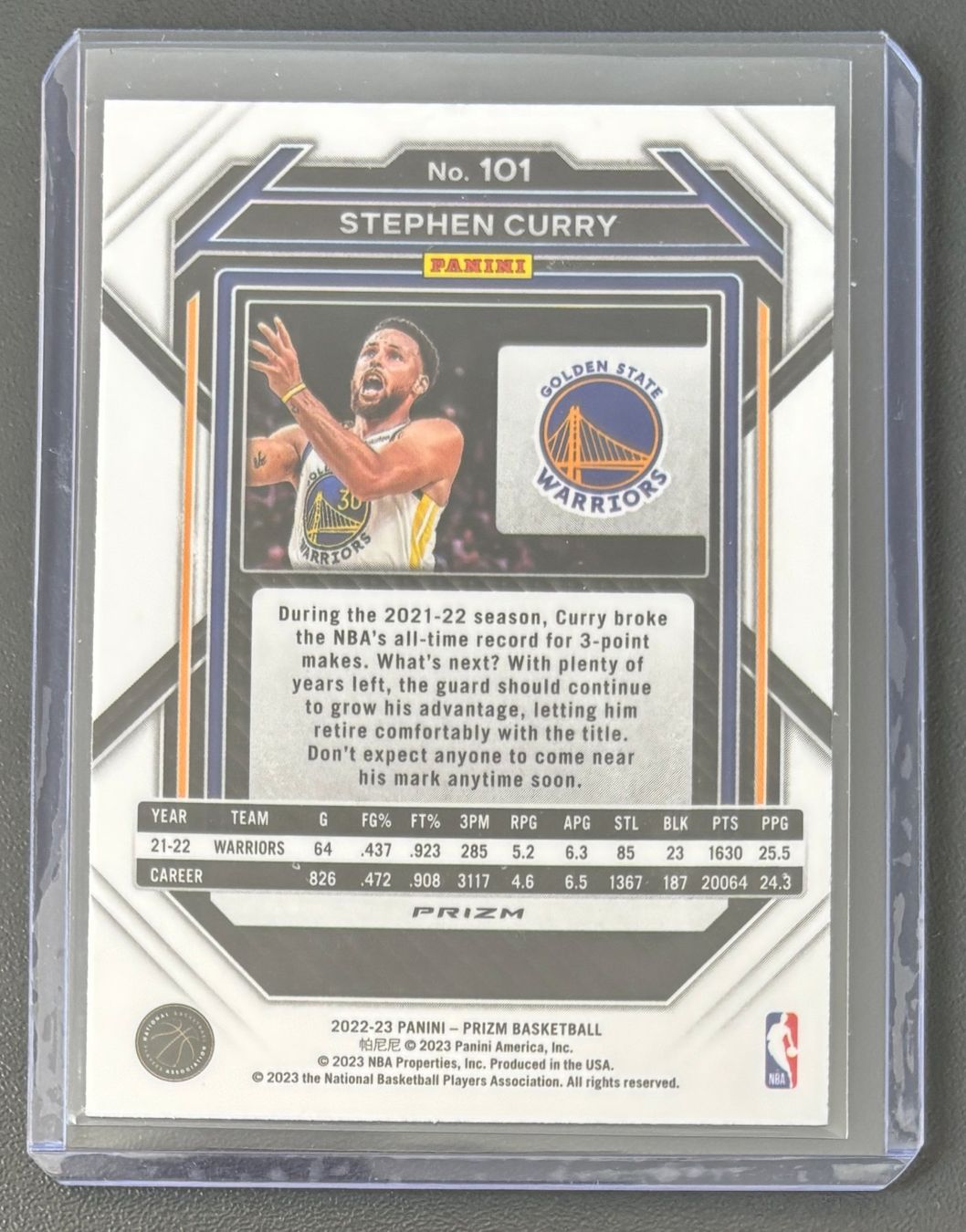 Karten: NBA Stephen Curry 2022 Panini Red Ice Prizm Parallel Card – Neu (gemäss Beschreibung) aus Muri b. Bern von winningloser 1