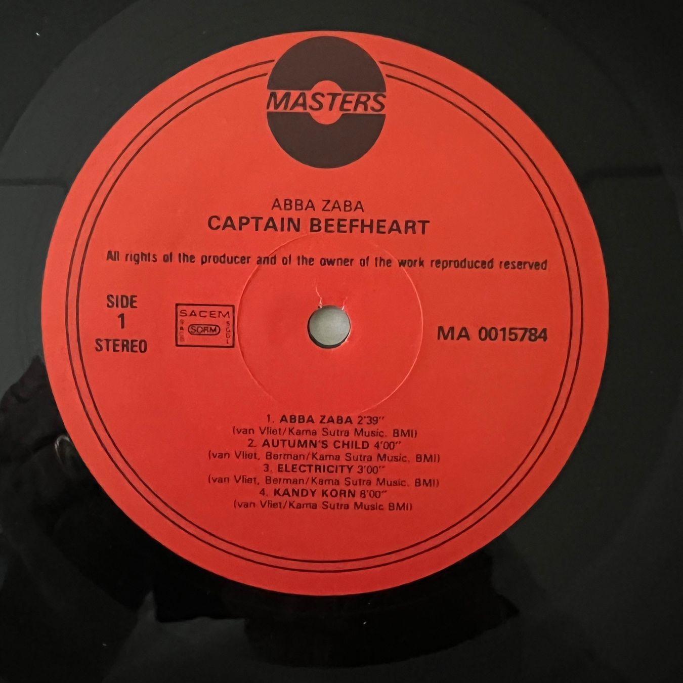 Dischi in vinile: Captain Beefheart -. Abba Saba / NL-Press. 1988 – Usato da Gais venduto da soundcave57 2