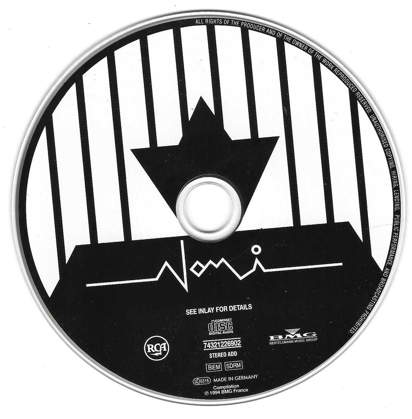 CD: KLAUS NOMI – Usato da Bex venduto da Giorgiob 2