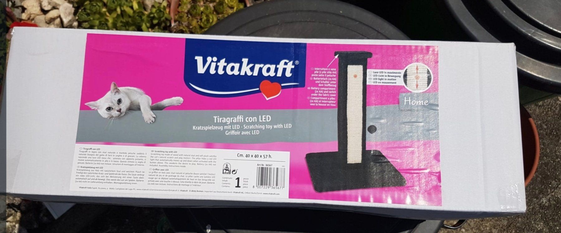 Tiragraffi: Kratzbaum für Kitten – Nuovo e nell'imballaggio originale da Oftringen venduto da papillon075