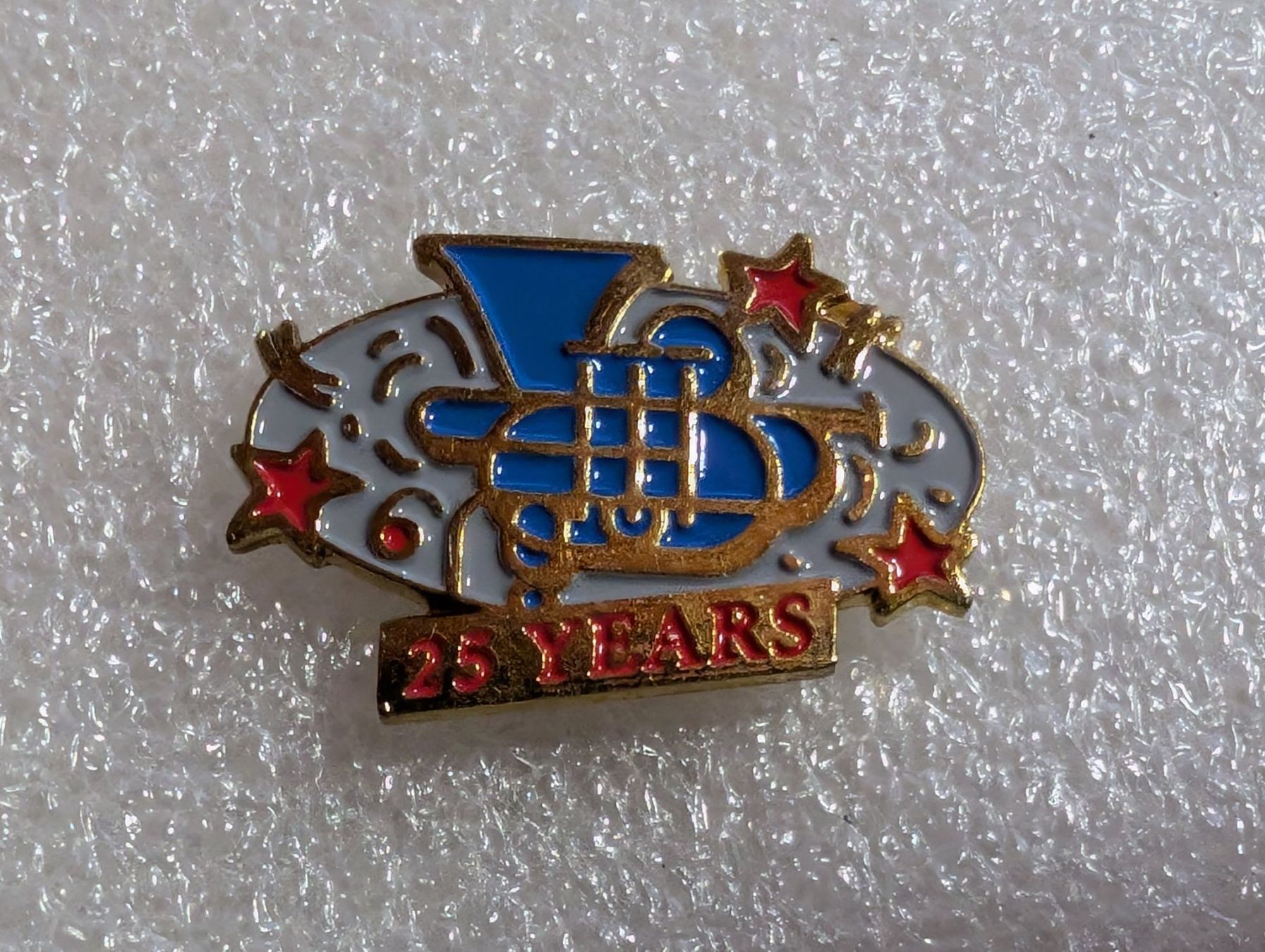 Placchette & Badge: Ansteckpin 31: 25 Years – Usato da Oppligen venduto da Pin-Fall-Shop