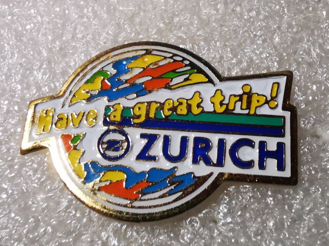 Placchette & Badge: Ansteckpin 8: Zurich – Usato da Oppligen venduto da Pin-Fall-Shop