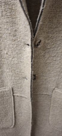 Wolljacke CARTOON beige Grösse M 