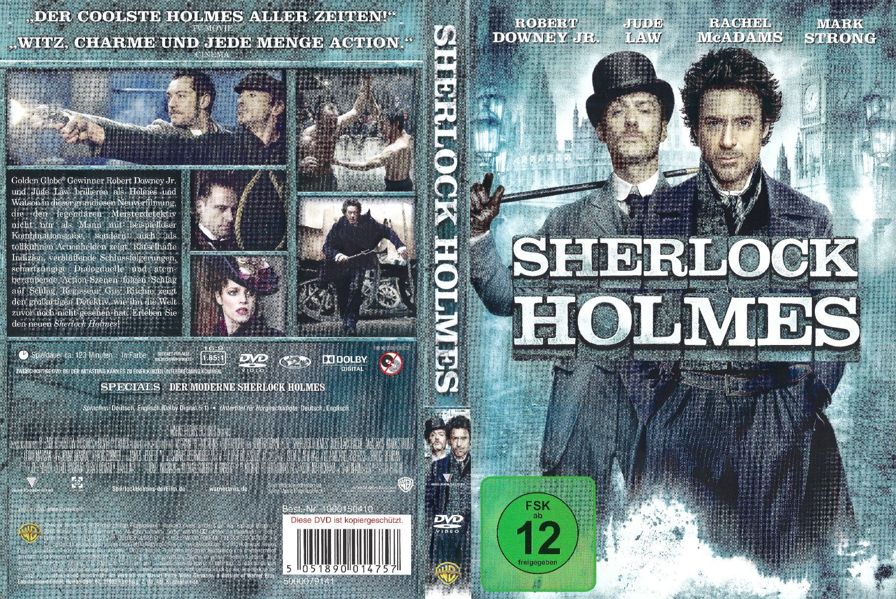 Tutti i DVDs: Sherlock Holmes (2009) – Usato da Zürich venduto da Cineasten