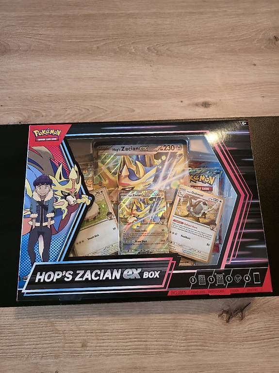 Pokémon Carte collezionabili: Pokémon Hops zacian ex Kollektion – Nuovo e nell'imballaggio originale da Eschen venduto da DrWachter