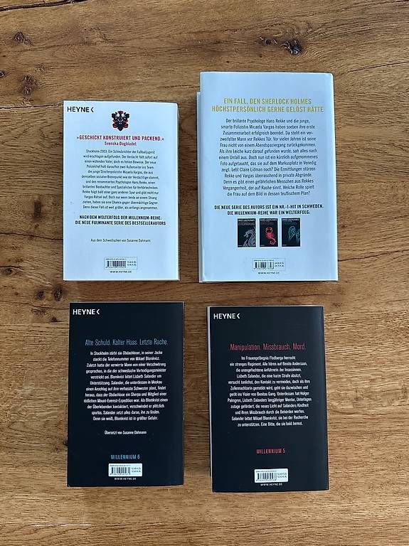 Libri: David Lagerkrantz (nach Stieg Larson) 4 Bänder – Usato da Fribourg venduto da mir_k7b9 2