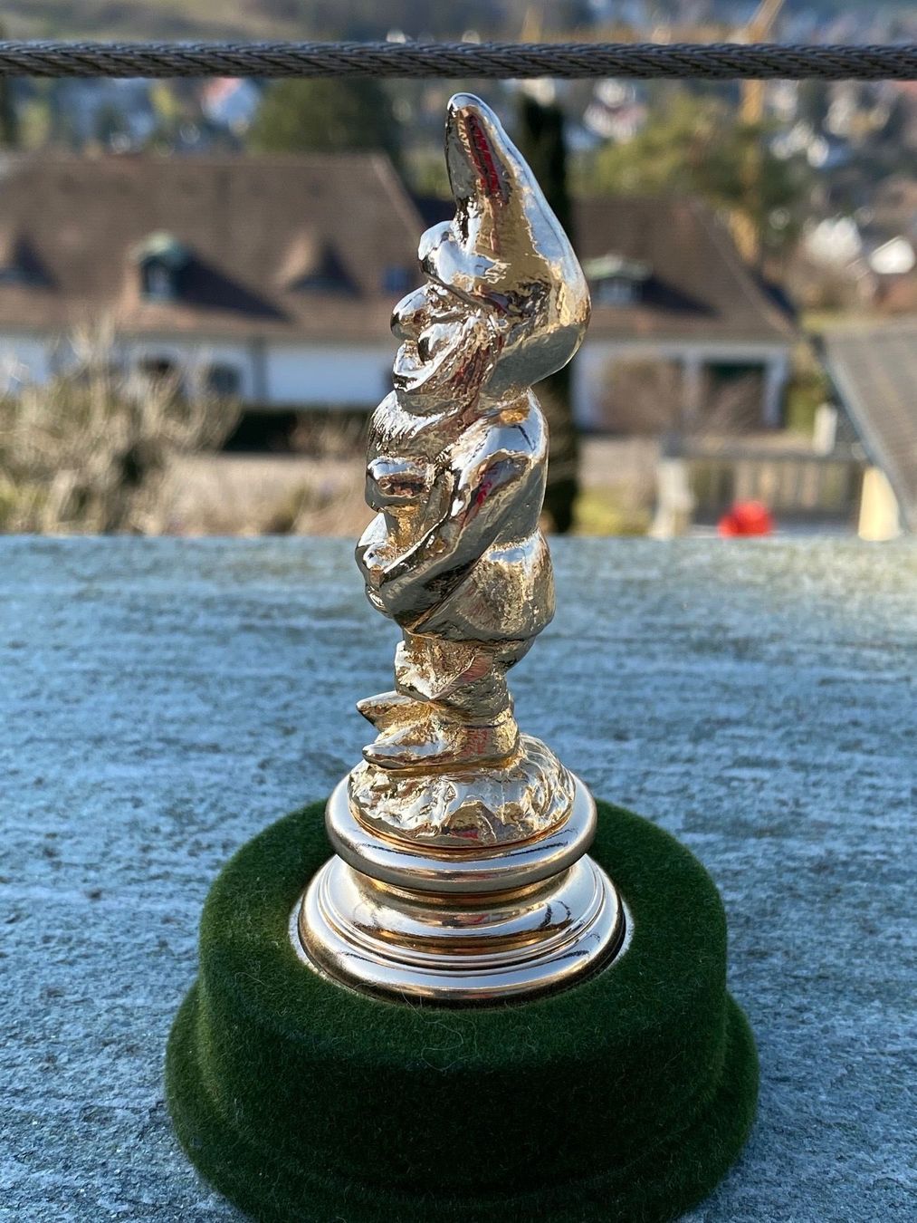 Sculture & Statue: Messing Gartenzwerg Unikat – Usato da Muttenz venduto da Fantom03 2