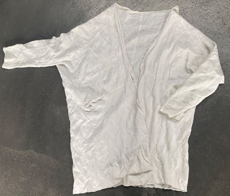 Oversized Strickjacke von American Vintage weiss