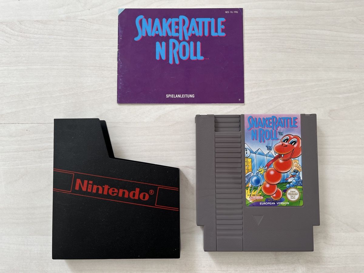 Nintendo Giochi: 1991 Snake Rattle 'n' Roll Nintendo NES Spiel – Usato da Bigorio venduto da catone82