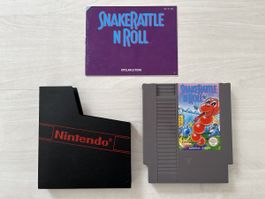 1991 Snake Rattle 'n' Roll Nintendo NES Spiel