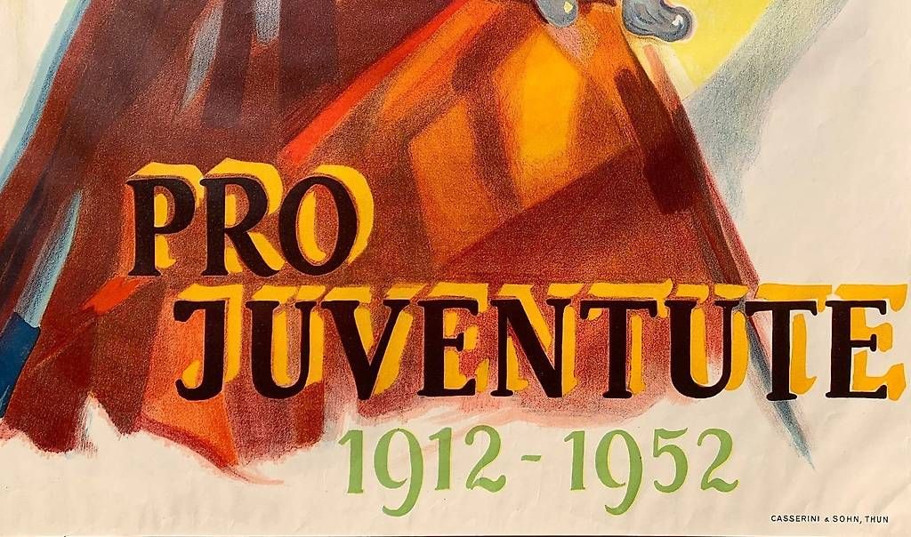 Grafica & Litografie: Farb Lithografie Pro Juventue 1912-1952 – Usato da Ascona venduto da Art3000 1